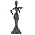 Фигурка декоративная "Африканка", L14 W10 H40 см