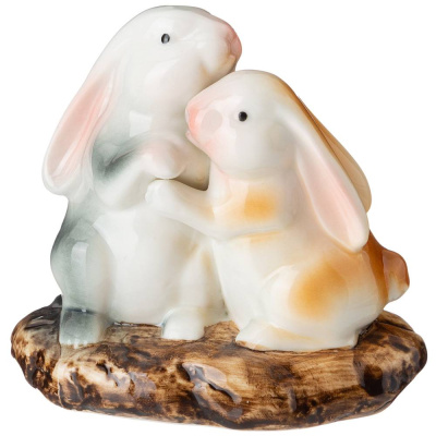 Фигурка "Кролики" 8 см
