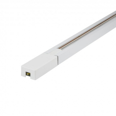 Шинопровод осветительный UBX-Q122 GS2 WHITE 200 SET01, тип G, в наборе с заглушкой и вводом питания.