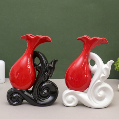 Ваза "Абстракция" прибой. микс 1374476 Акция